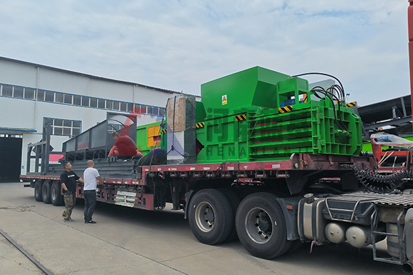 垃圾處理設備發(fā)貨