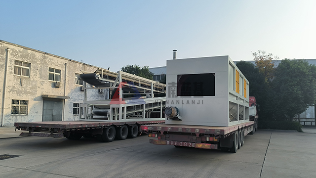 陳腐垃圾篩分生產線,垃圾處理設備發往北京