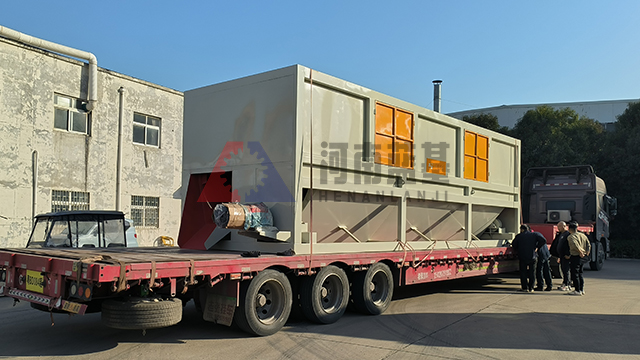 垃圾分揀篩分設備滾筒篩裝車發貨